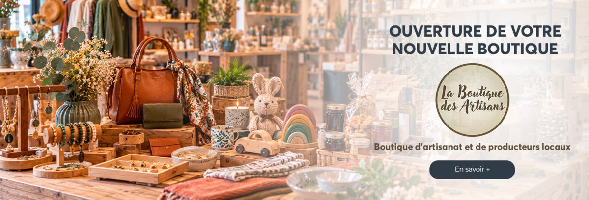 Ouverture la boutique des artisans x Aushopping Les trois rivières