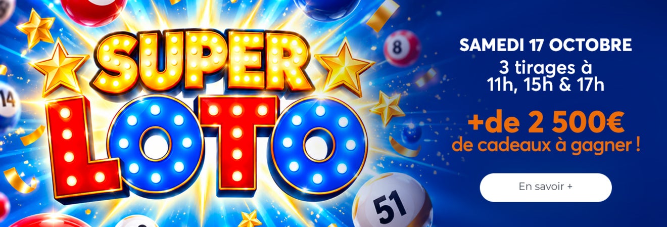 Super loto d'automne Aushopping Montauban