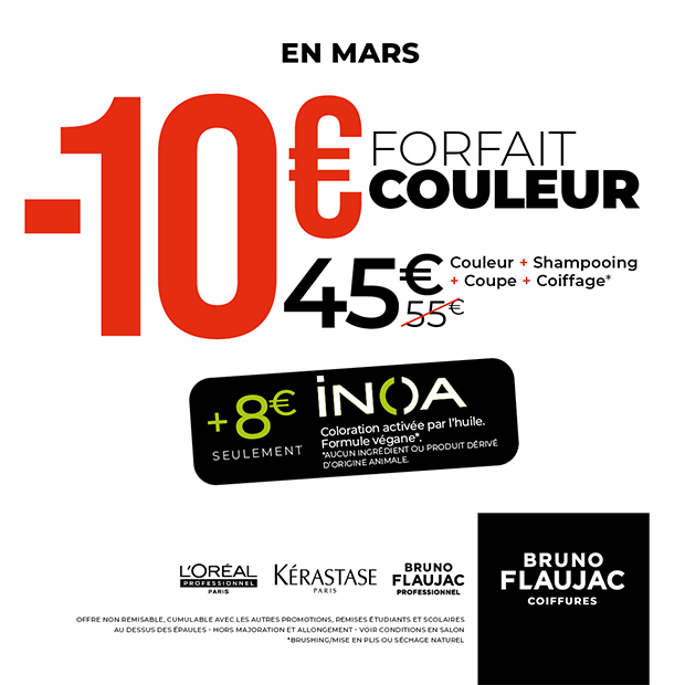 Les promos de mars chez Bruno Flaujac